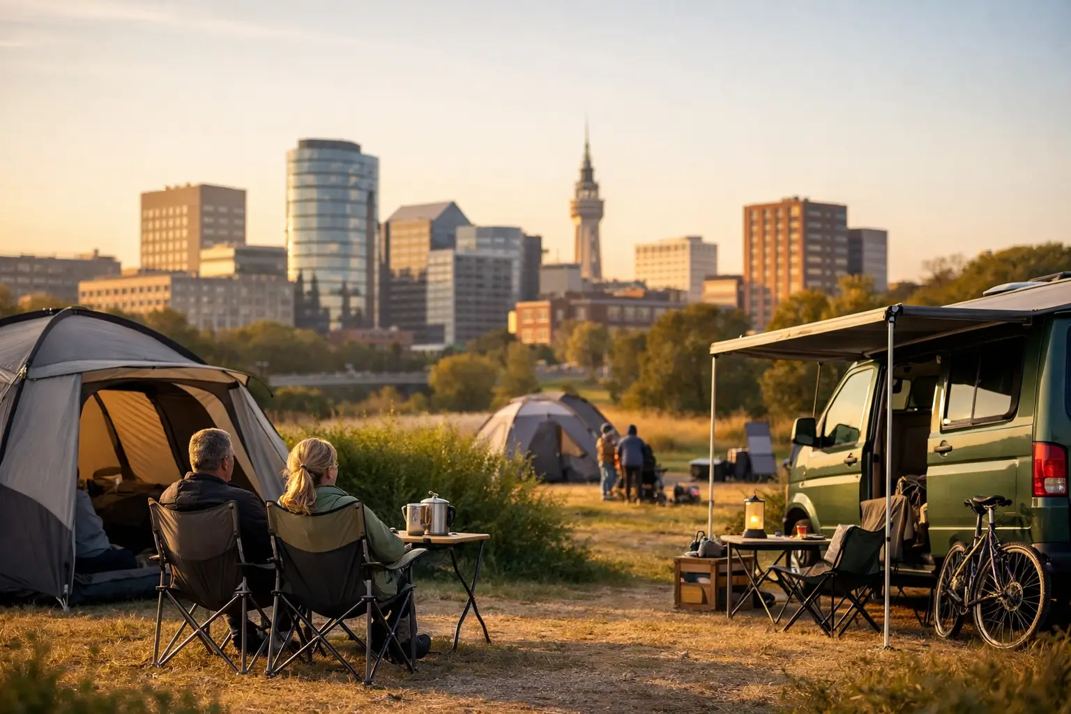 Camping dicht bij het stadsleven - daarom kiezen velen ervoor