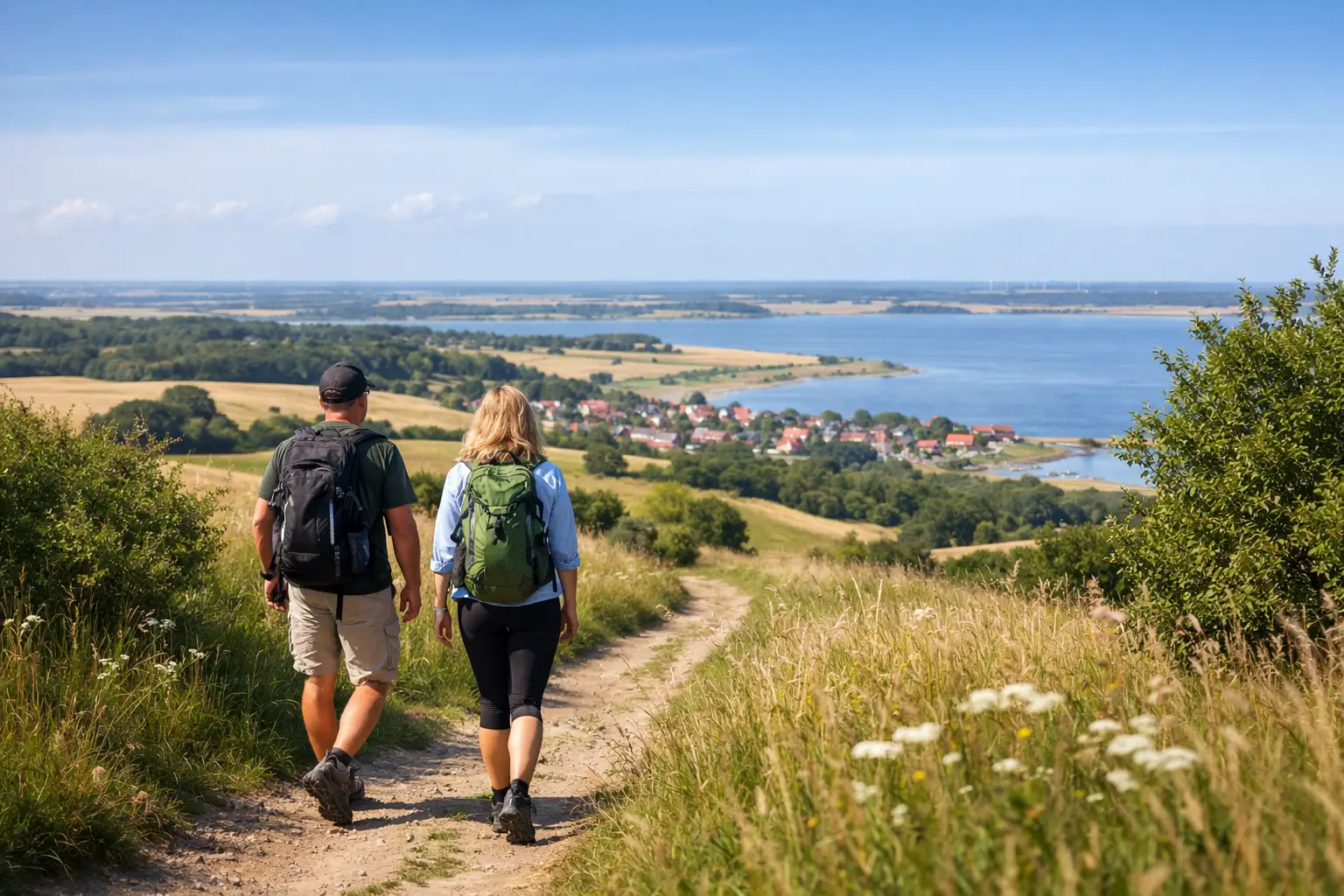 Wandelroutes bij de Limfjord: goede routes bij Løgstør