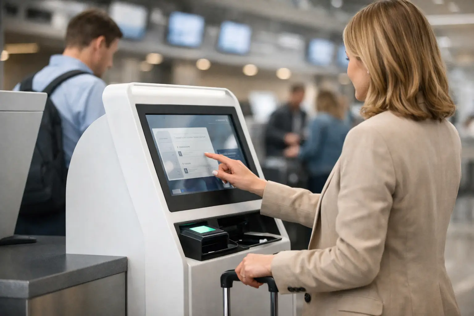 Hoe werkt zelfstandig inchecken?