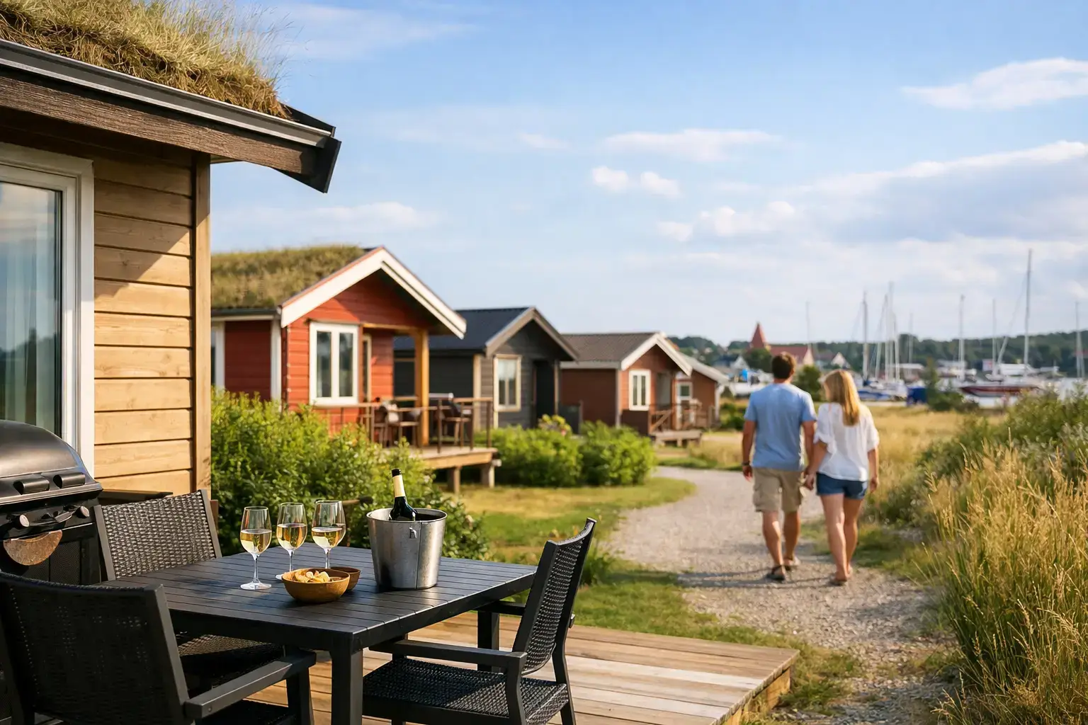 Hytter Løgstør - gemakkelijke vakantie dicht bij fjord en stad