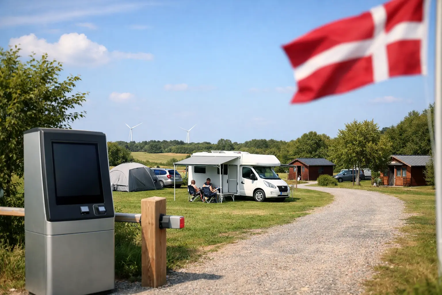 Zelfbedieningscamping in Denemarken