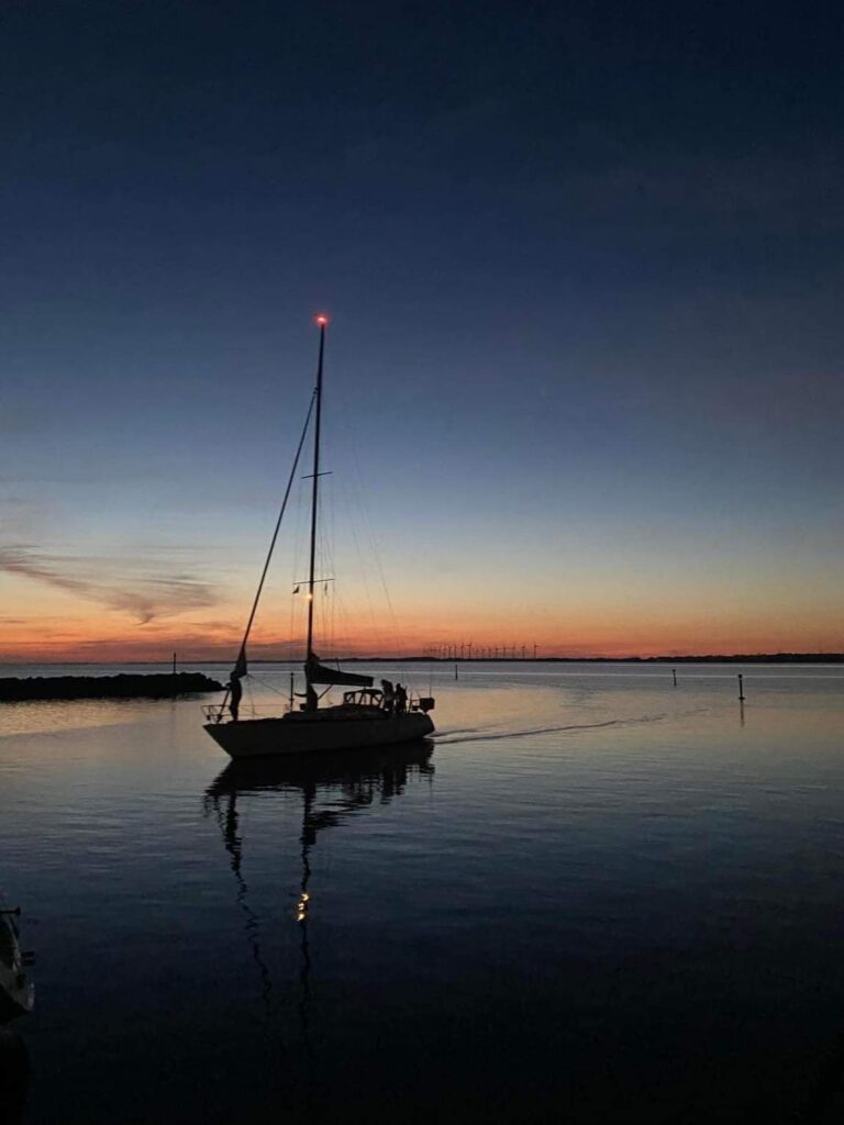 Aftenstemning ved limfjorden