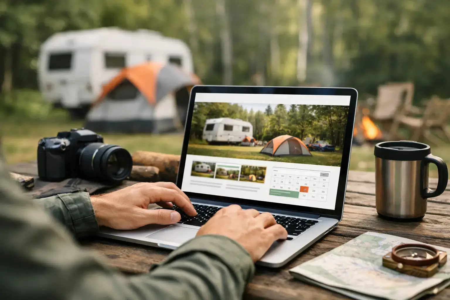 Hoe boek je makkelijk een camping online?